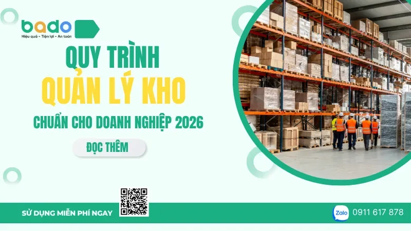 Quy Trình Quản Lý Kho Chuẩn: 6 Bước Chi Tiết
