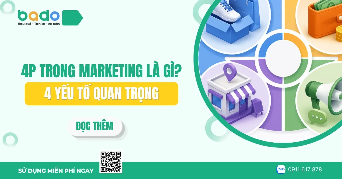 4p trong marketing là gì? 4 yếu tố quan trọng 