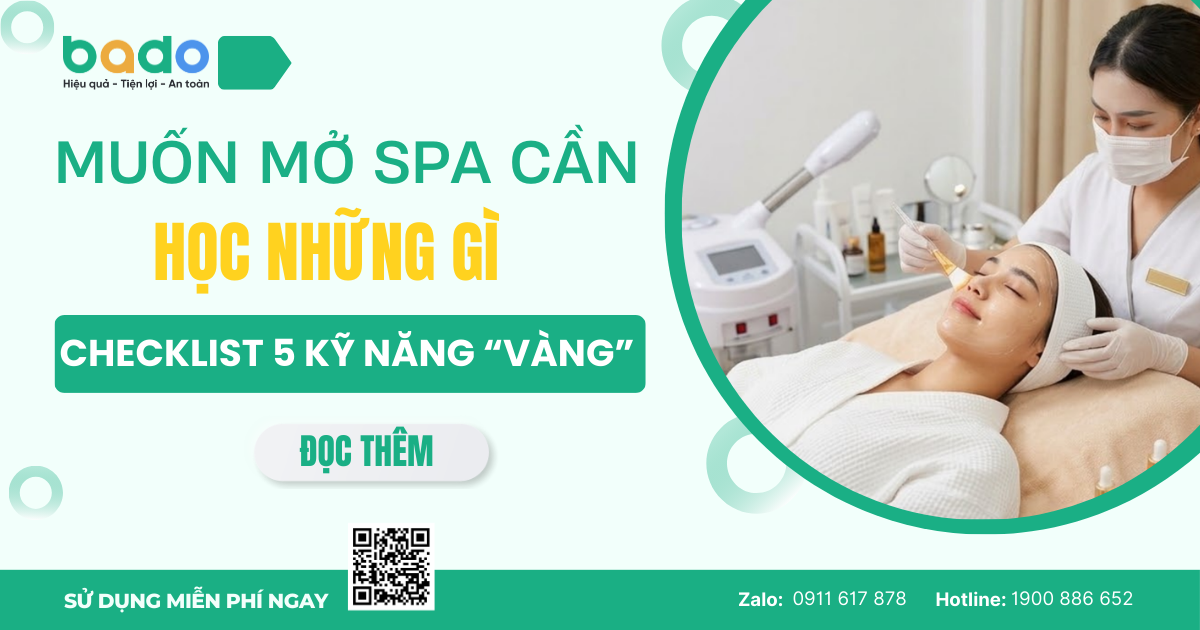 Mở Spa Cần Học Gì? Checklist Cho Người Mới