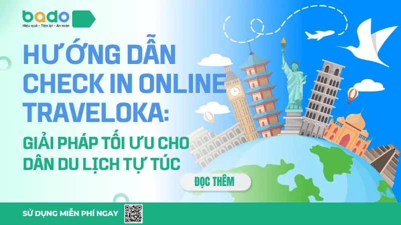 Hướng dẫn check in online Traveloka nhanh gọn khi du lịch