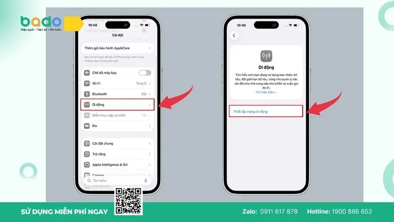 Khái niệm eSIM trên iPhone