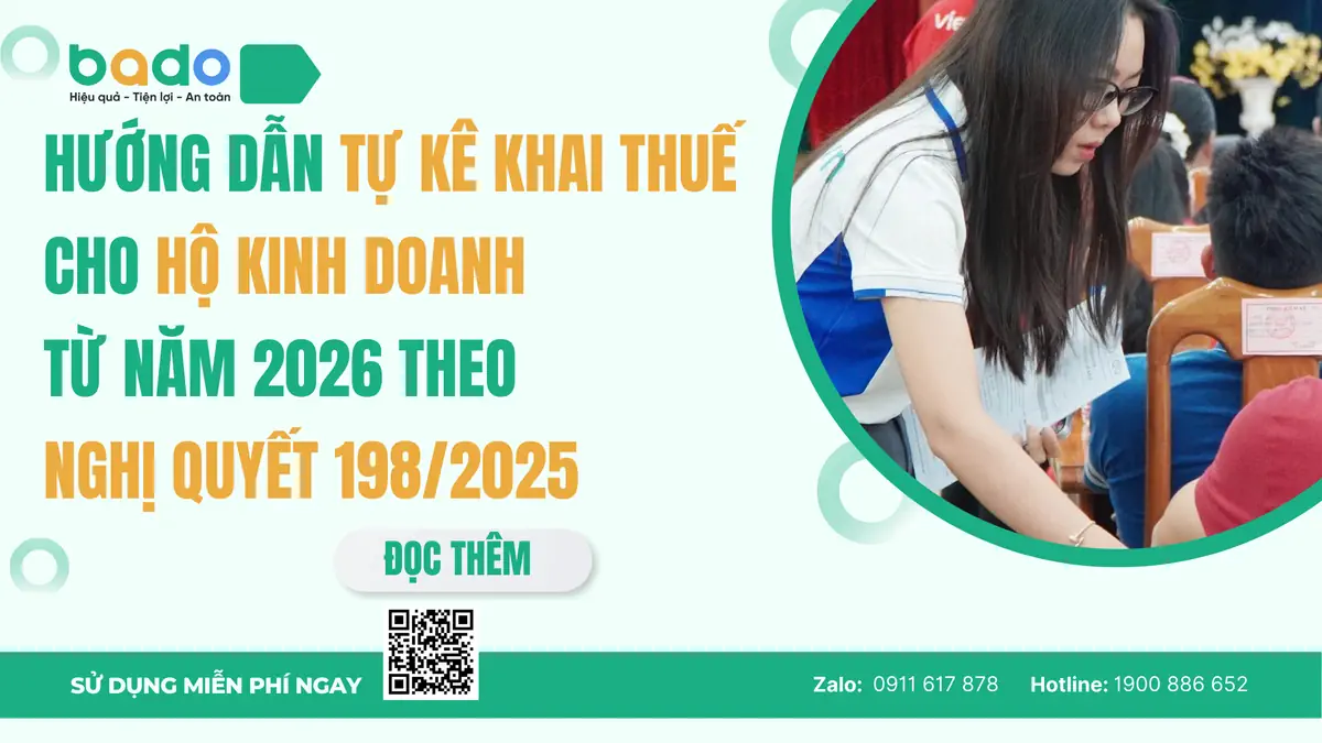 Hướng Dẫn Kê Khai Thuế Hộ Kinh Doanh 2026