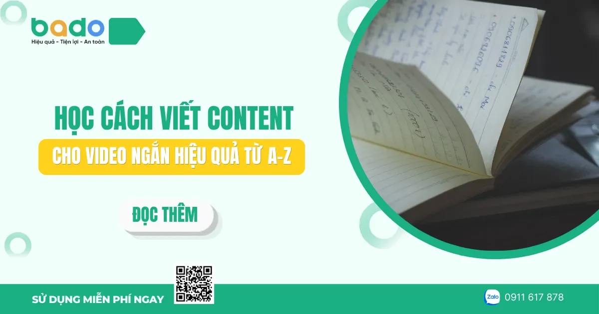 Học cách viết content cho video ngắn hiệu quả từ A-Z 