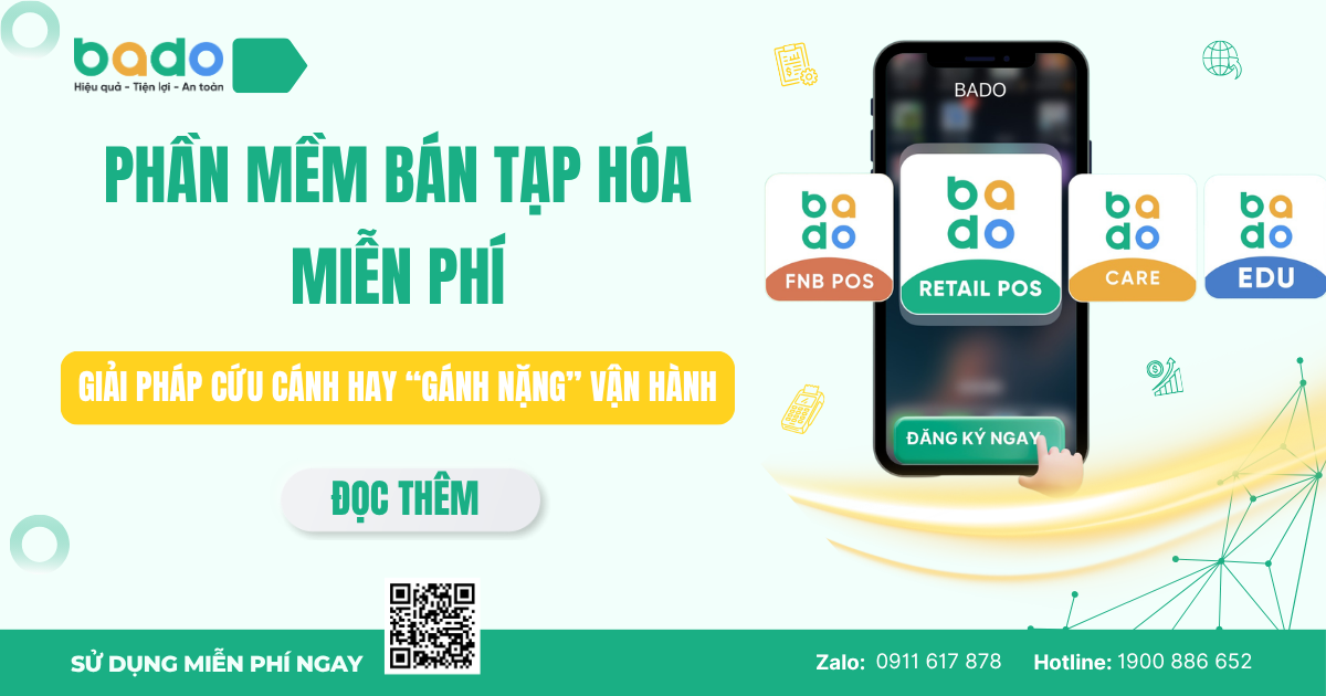 Phần mềm bán hàng tạp hóa miễn phí tốt nhất 2026