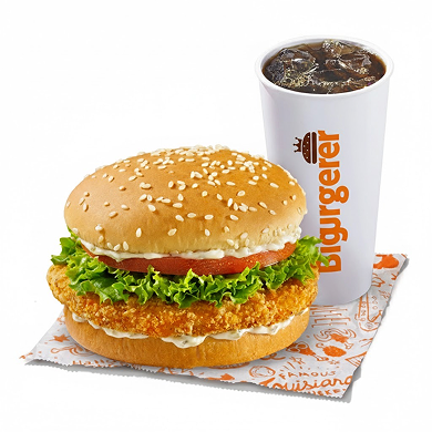 Combo Burger Cá (Alacarte)